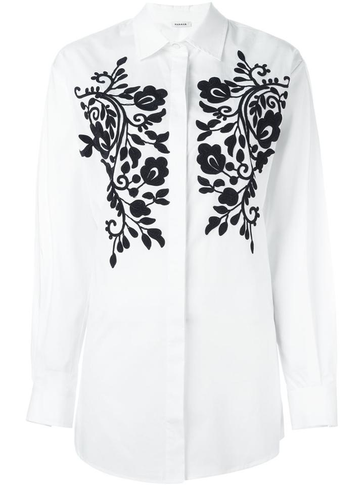 P.a.r.o.s.h. Embroidered Detail Shirt