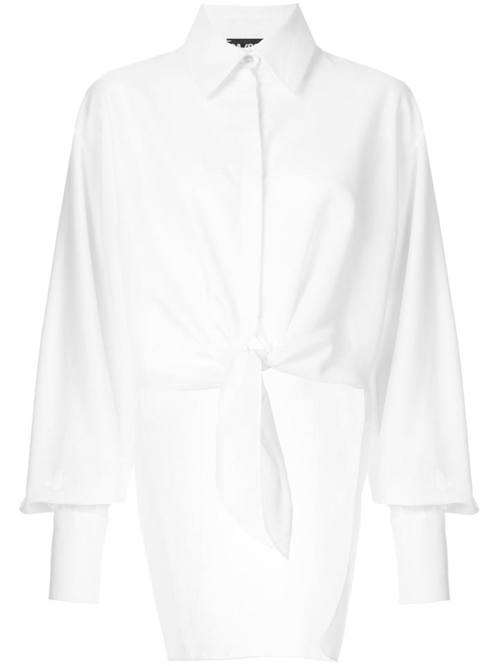 Dalood Oversized Collar Shirt - White