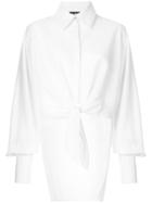 Dalood Oversized Collar Shirt - White