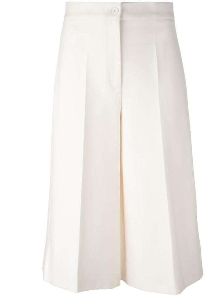 M Missoni Tailored Long Shorts, Women's, Size: 42, White, Viscose/polyamide/spandex/elastane