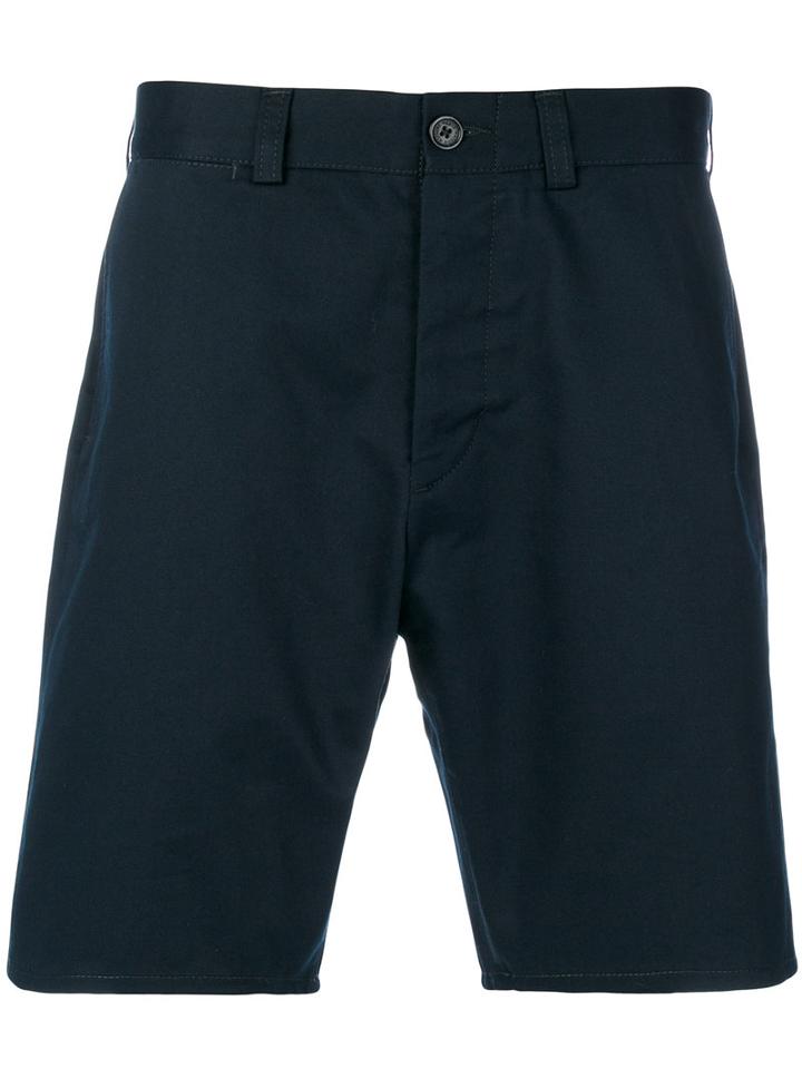 Maison Kitsuné - Classic Shorts - Men - Cotton - 30, Blue, Cotton