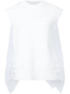 Sacai Sheer Bandana Detail Tank Top