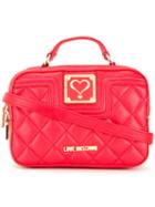 Love Moschino - Quilted Crossbody Bag - Women - Polyurethane - One Size, Women's, Red, Polyurethane
