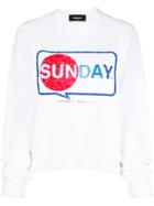 Dsquared2 Sunday Sweatshirt - White