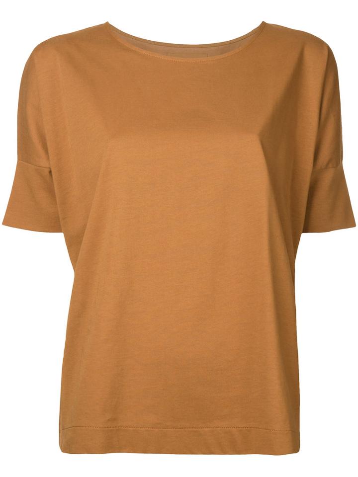 Lemaire Crewneck T-shirt, Women's, Size: Medium, Yellow/orange, Cotton