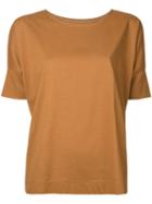 Lemaire Crewneck T-shirt, Women's, Size: Medium, Yellow/orange, Cotton