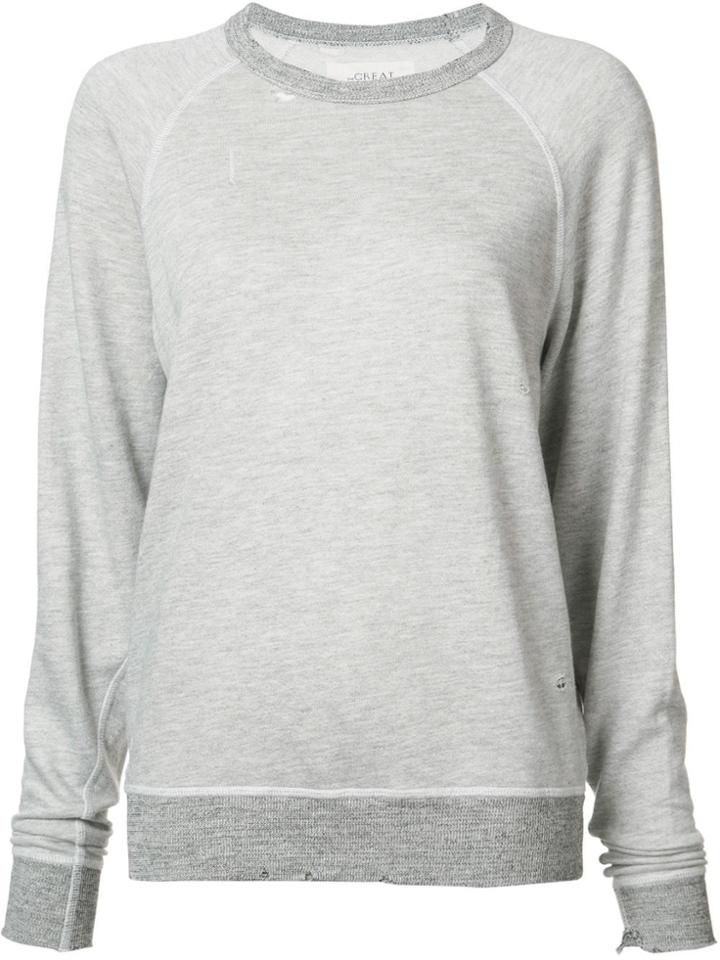 The Great Destroyed Effect Sweatshirt - Grey