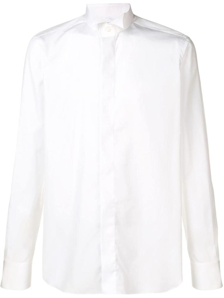 Alessandro Gherardi Wing Collar Dress Shirt - White