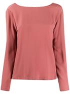 Semicouture Button Detail Blouse - Pink