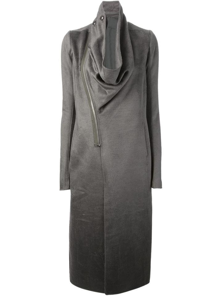 Rick Owens Draped Collar Coat