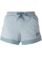Adidas By Stella Mccartney 'essentials' Shorts, Women's, Size: Small, Blue, Organic Cotton/recycled Polyester