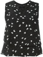Emporio Armani Printed Layered Tank Top