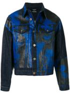 Calvin Klein 205w39nyc Sandra Brant Denim Jacket - Blue