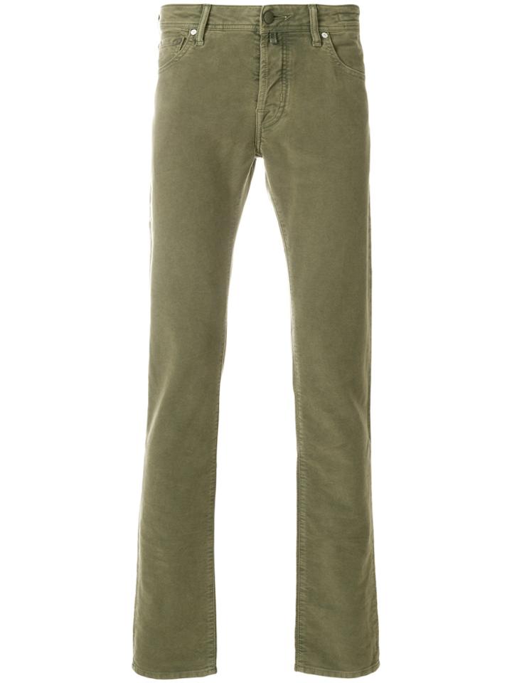 Jacob Cohen Straight Leg Jeans - Green