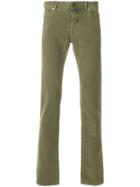 Jacob Cohen Straight Leg Jeans - Green