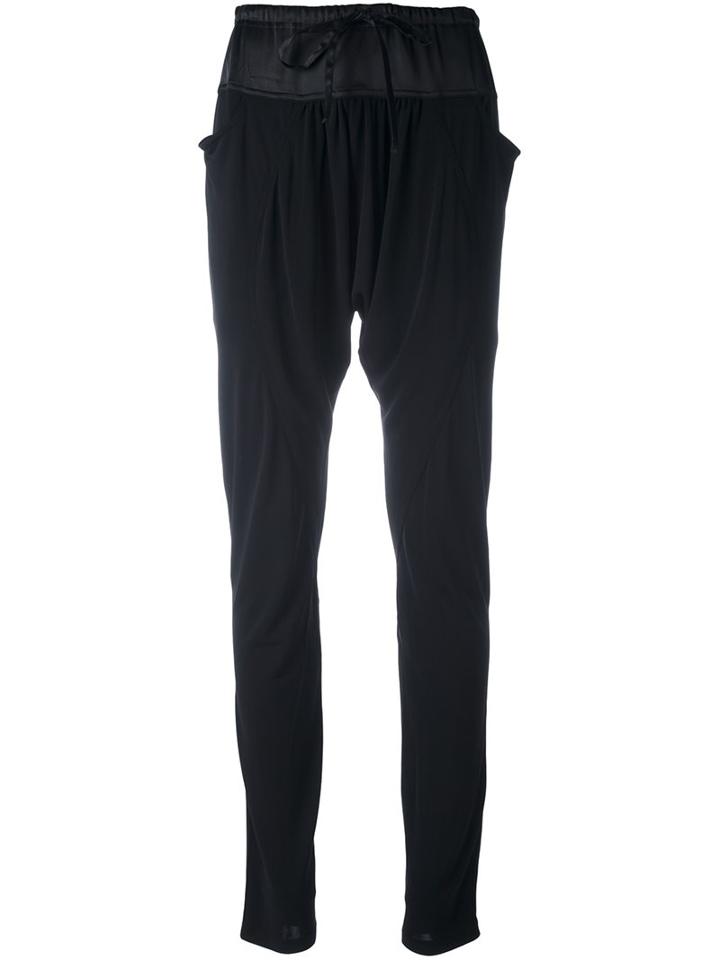 Tsumori Chisato Slim Dropped Crotch Pants