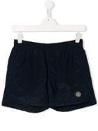 Stone Island Junior Teen Casual Shorts - Blue