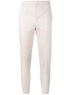 Eleventy Cropped Trousers, Women's, Size: 30, Nude/neutrals, Cotton/spandex/elastane