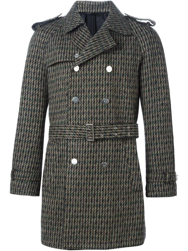 Neil Barrett Houndstooth Peacoat