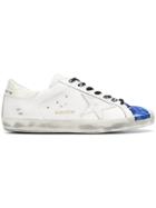 Golden Goose Deluxe Brand Star Striped Sneakers - White