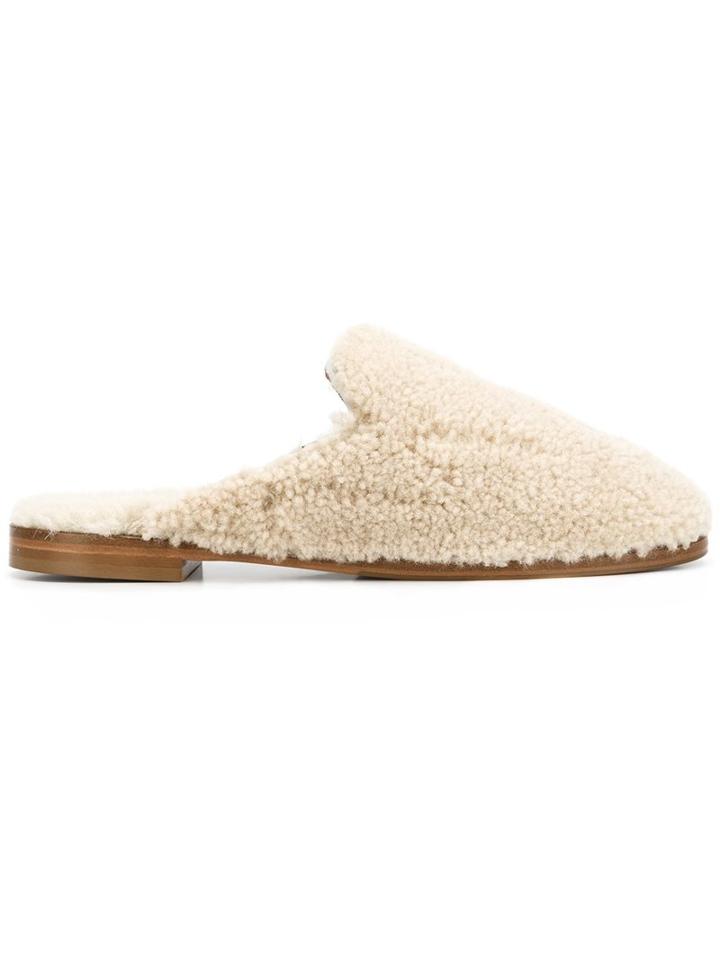 Avec Modération 'cortina' Shearling Mules