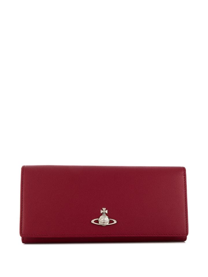 Vivienne Westwood Orb Plaque Wallet - Red