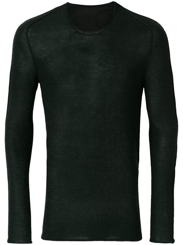 Label Under Construction Overturned Jumper - Grey