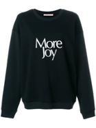 Christopher Kane 'more Joy' Sweatshirt - Black