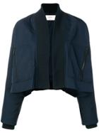 Sportmax Cropped Jacket - Blue