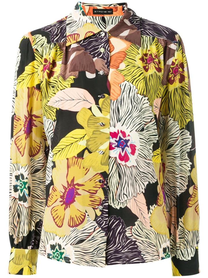 Etro Floral Print Shirt - Yellow