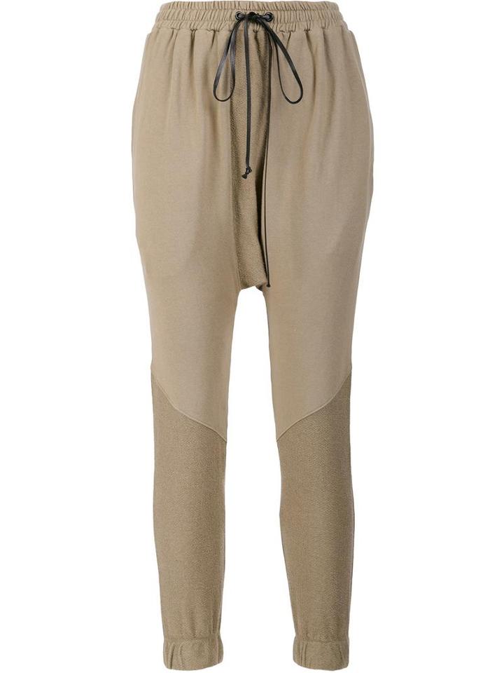 Daniel Patrick Drop-crotch Joggers, Women's, Size: Small, Nude/neutrals, Cotton