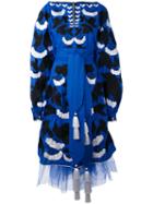 'kalyna' Dress - Women - Linen/flax - S, Blue, Linen/flax, Yuliya Magdych