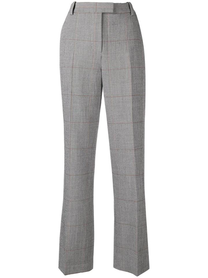 3.1 Phillip Lim Straight-leg Check Trousers - White