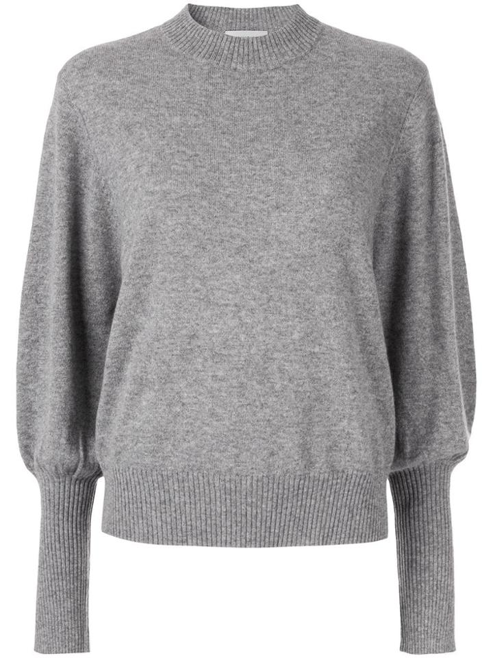 Lee Mathews Cashmere Knitted Sweater - Grey