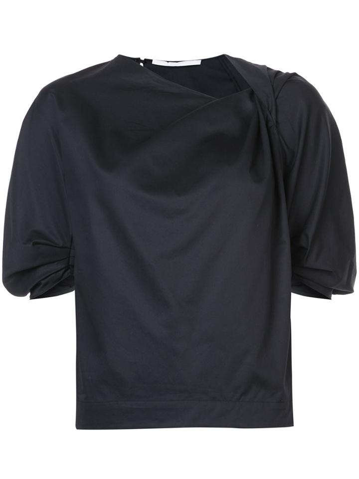 Rosetta Getty Draped Twist Blouse - Unavailable