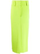 Circus Hotel Fitted Long Skirt - Yellow