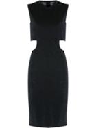 Lilly Sarti - Cutout Dress - Women - Polyamide/polyester/spandex/elastane/viscose - 42, Black, Polyamide/polyester/spandex/elastane/viscose