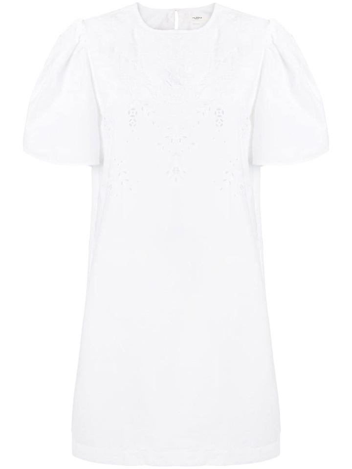 Isabel Marant Étoile Short Embroidered Dress - White