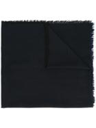 Salvatore Ferragamo Gancini Dot Jacquard Scarf - Black