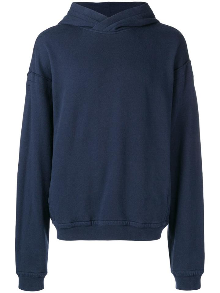 Haider Ackermann Oversized Hoodie - Blue