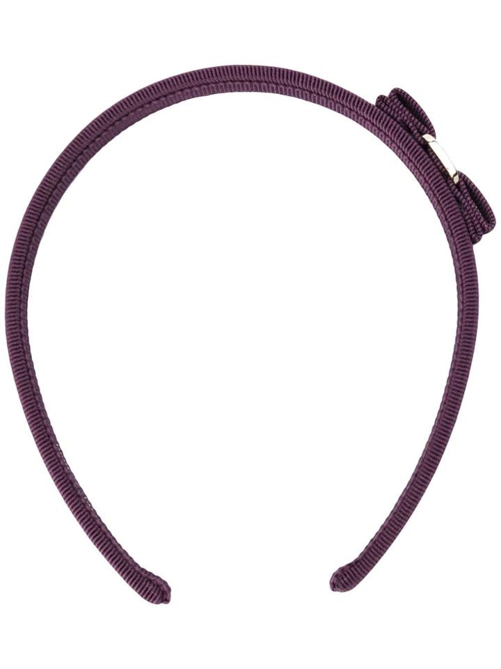 Salvatore Ferragamo Vara Bow Headband - Purple