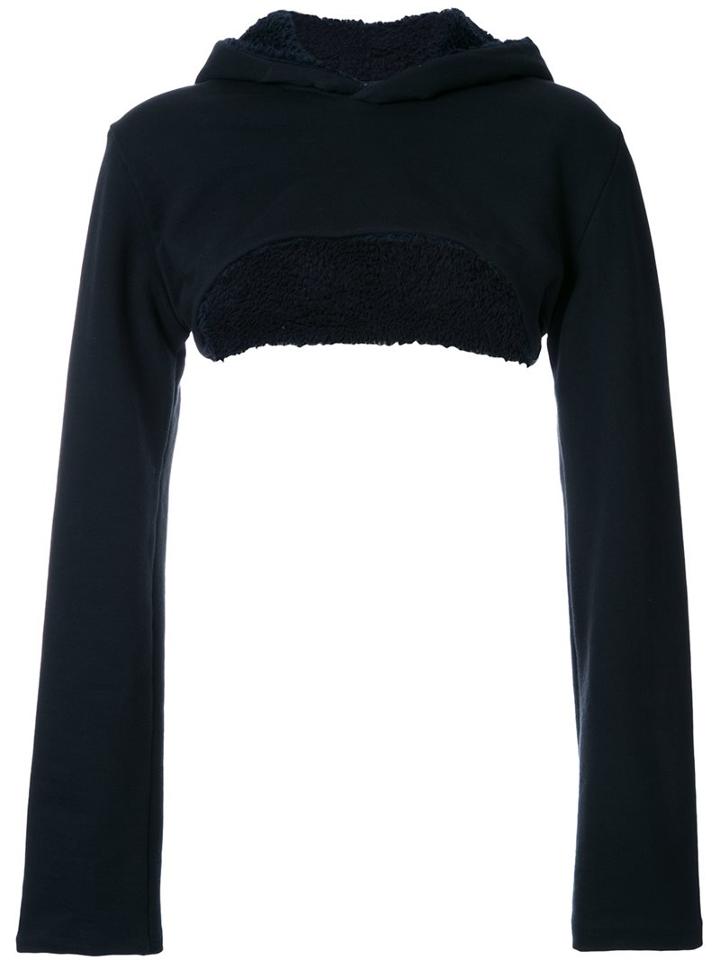 Assin 'reversible Cropped Lining' Hoodie