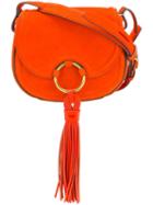 Tory Burch Tassel Detail Crossbody Bag, Women's, Yellow/orange