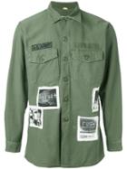 As65 Military Jacket, Men's, Size: Medium, Green, Cotton