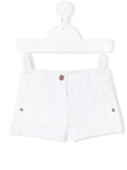 Babe And Tess - Denim Shorts - Kids - Cotton/spandex/elastane - 24 Mth, White