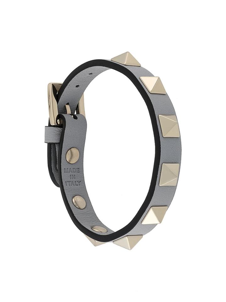 Valentino Valentino Garavani Rockstud Bracelet - Grey