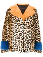 Simonetta Ravizza Leopard Print Jacket - Multicolour