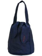 Romeo Gigli Vintage Tie Fastening Shoulder Bag - Blue