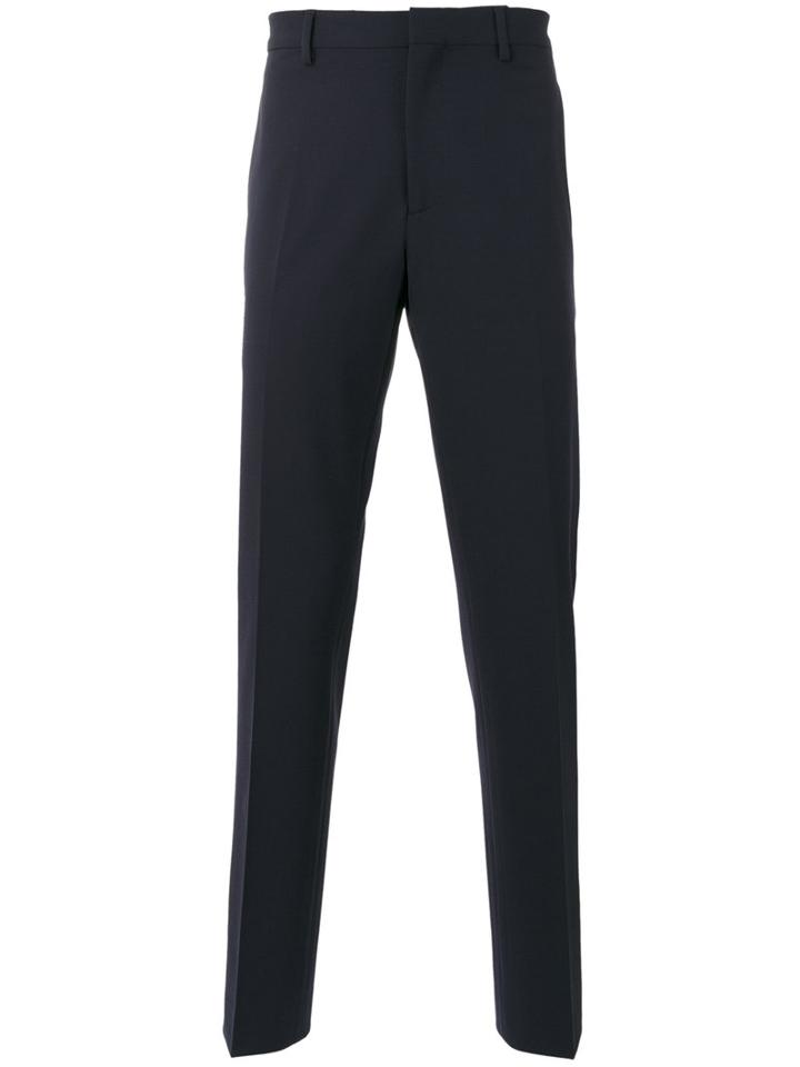 Joseph Tailored Trousers, Men's, Size: 48, Blue, Polyester/wool/spandex/elastane/cotton
