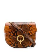 Sandro Paris Pepita Shoulder Bag - Brown